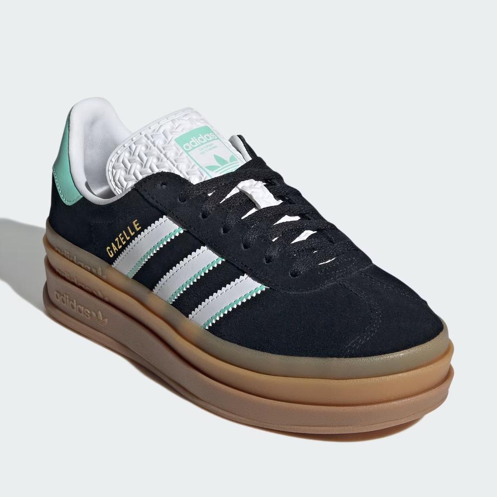 Detské topánky adidas Originals Gazelle Bold J IH6456 - hnedé
