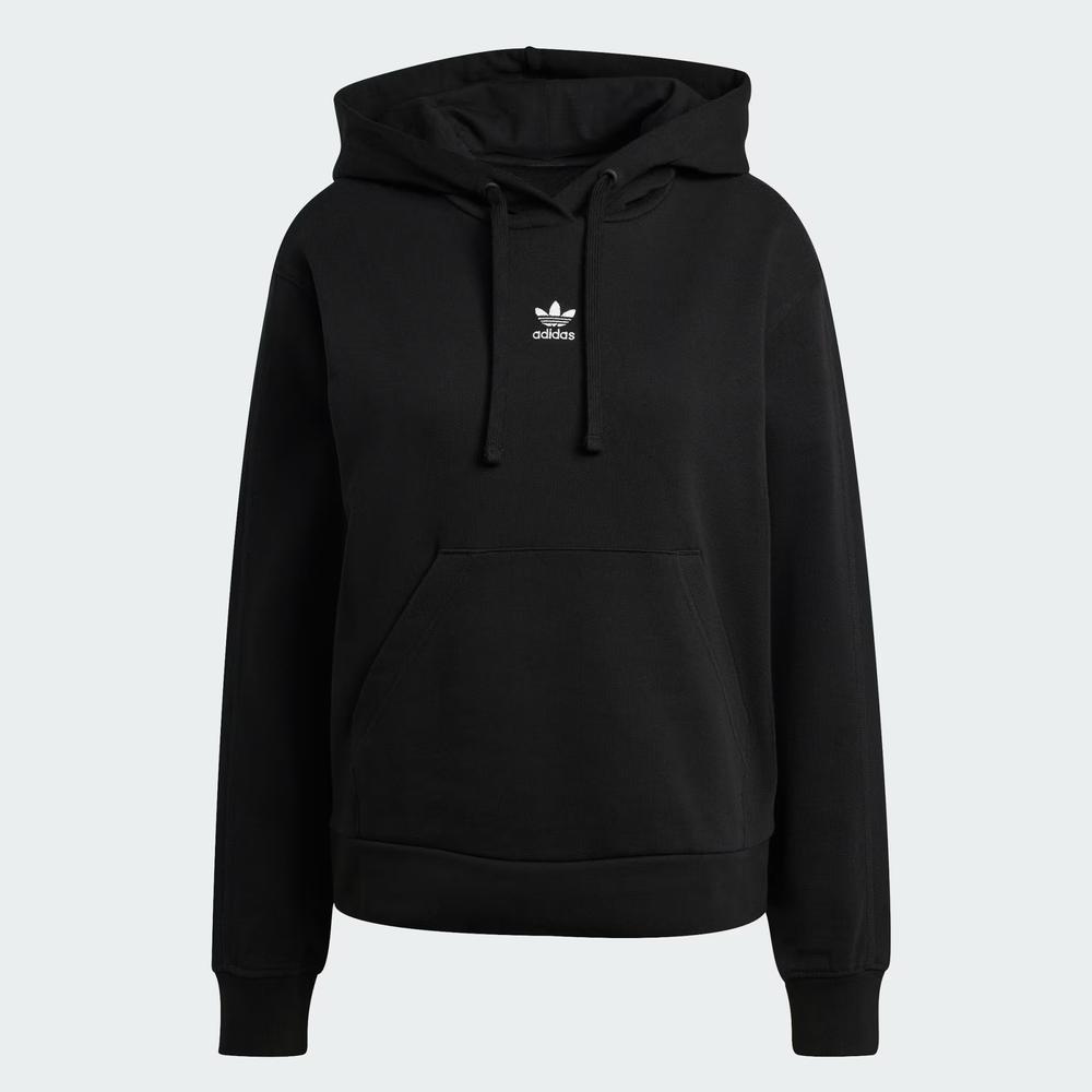 Dámská blúza adidas Originals Essentials French Terry Regular Hoodie KC6729 - čierne