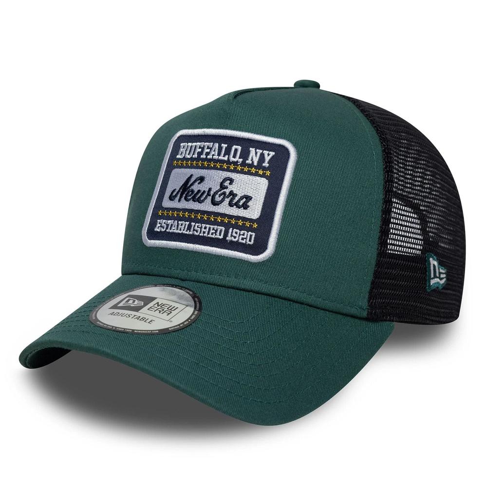 Čiapka pánske New Era Patch 9FORTY A-Frame Trucker 60771792 - zelené