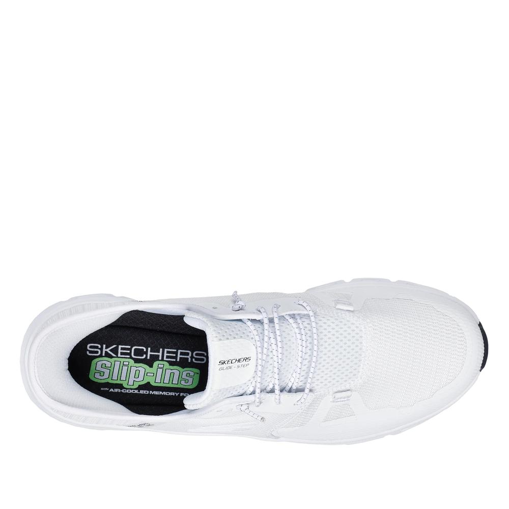 Pánske topánky Skechers Slip-ins: Glide-Step Pro 232930WHT - biele