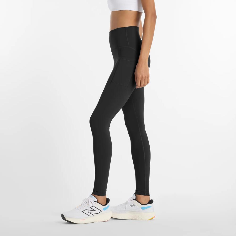 Dámske nohavice New Balance Sleek WP51275BK - čierne