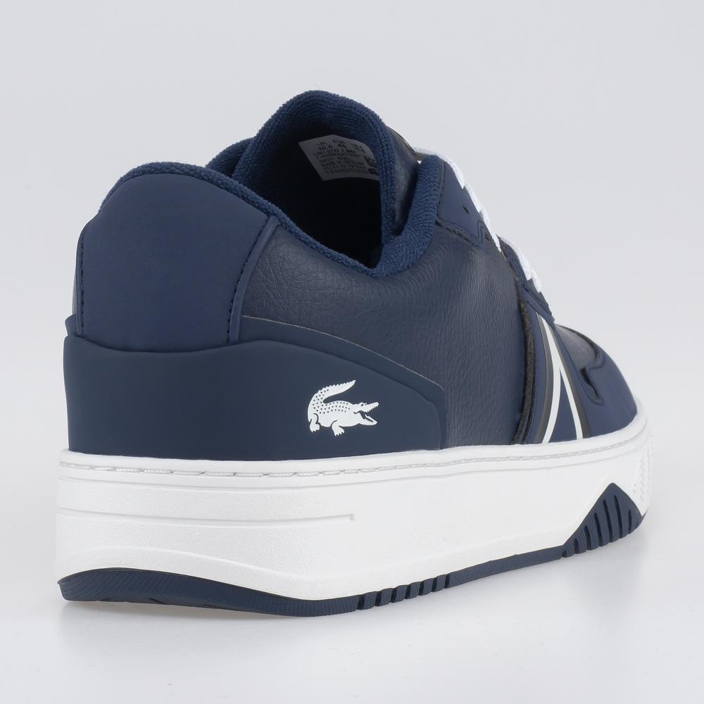 Topánky Lacoste Leather Colour-Pop Trainers 743SMA0075-092 - tmavomodré
