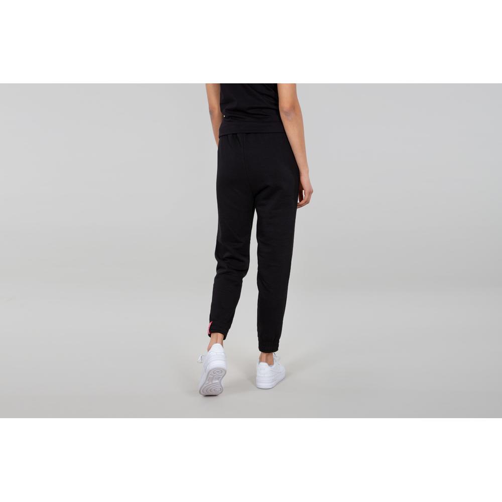 Dresové nohavice dámske Alpha Industries Basic Jogger SL 11605103 - čierne