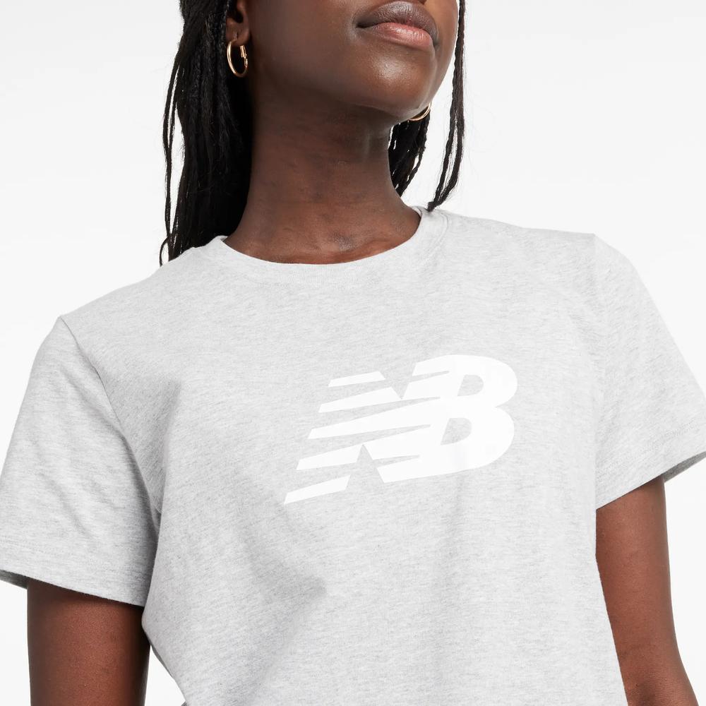 Dámske tričko New Balance WT43582AG - šedý