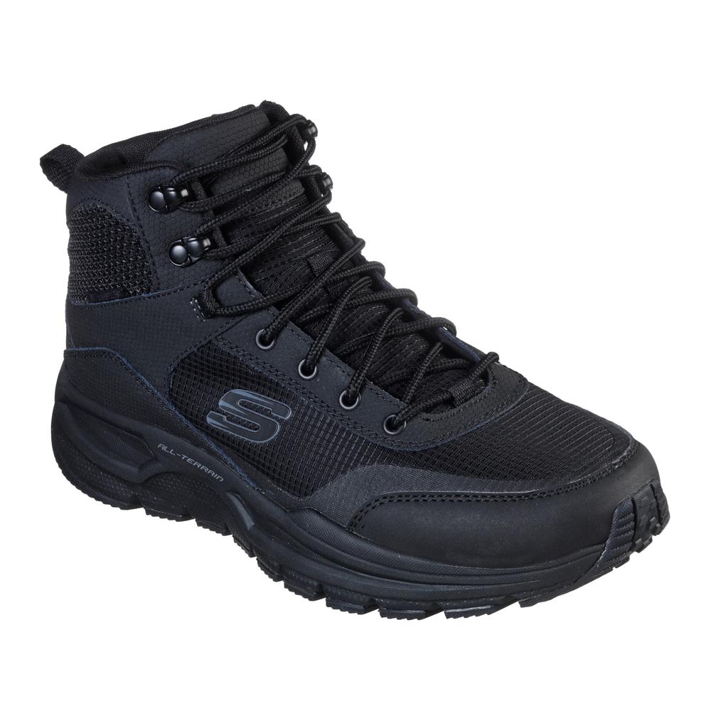 Topánky pánske Skechers Escape Plan 2.0 Woodrock 51705BBK - čierne