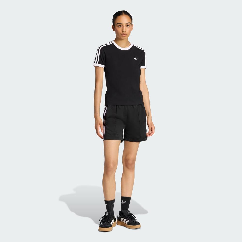 Dámská tričko adidas Originals 3-Stripes Slim KD7980 - čierne