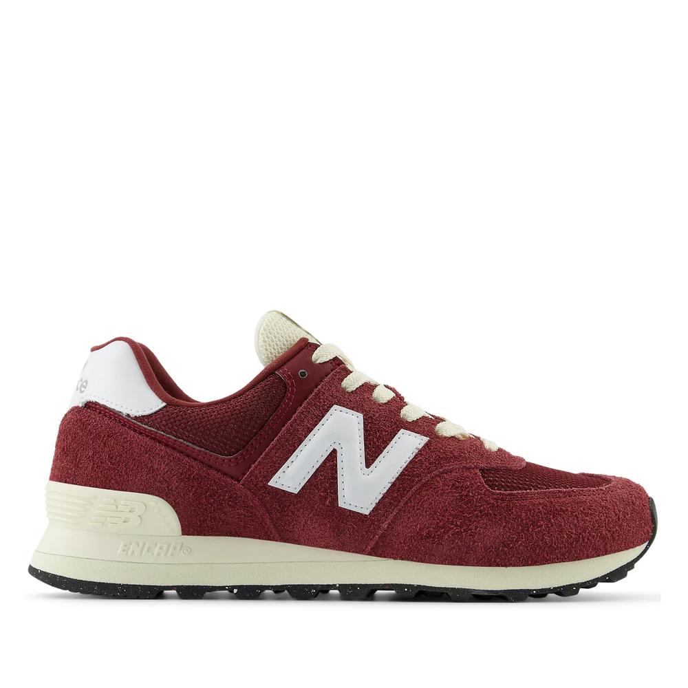Topánky unisex New Balance U574RBK – bordóvé