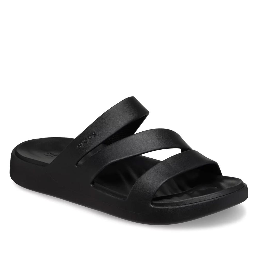 Klapky Crocs Getaway Strappy 209587-001 - čierne