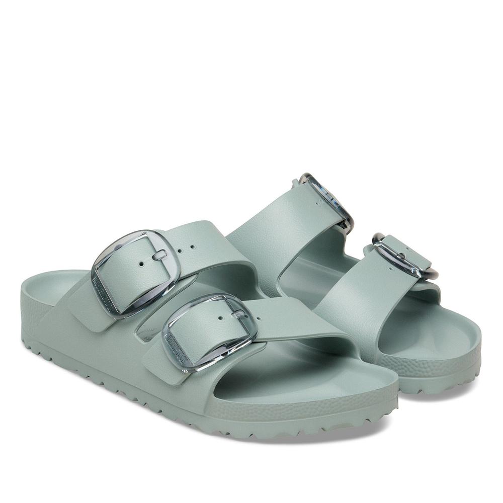 Dámske klapky Birkenstock Arizona Big Buckle 1031301 - zelené