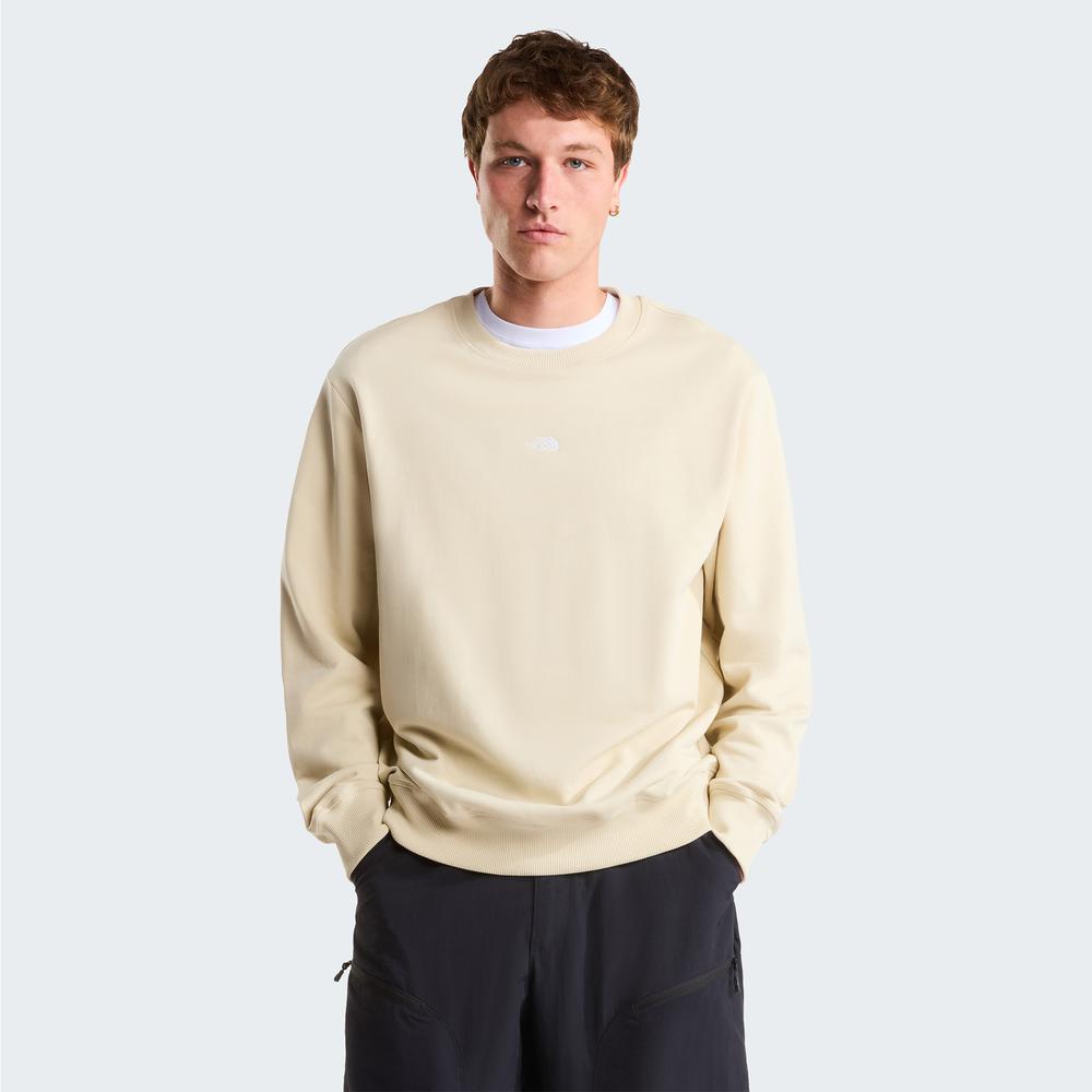Unisex blúza The North Face Essential Light 0A8GQCDOM1 - béžové