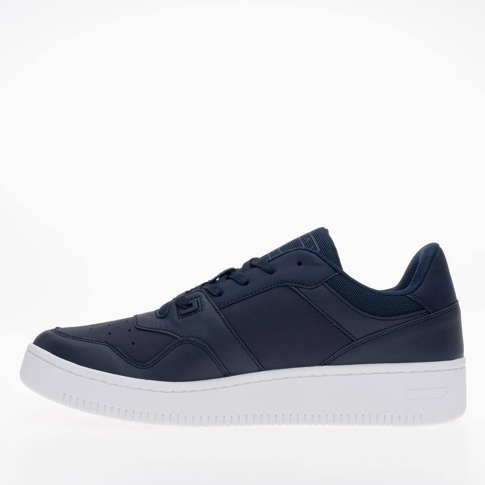 Topánky Tommy Jeans Retro Basket EM0EM00955-C87 - modré