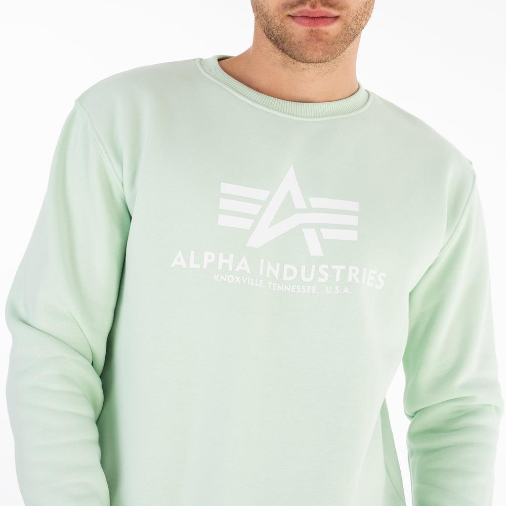Blúza Alpha Industries Basic 17830243 - zelené