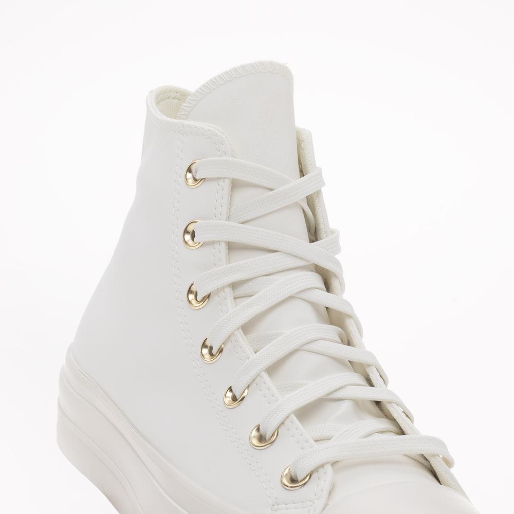 Topánky Converse Chuck Taylor All Star Lift Platform A03719C - biele