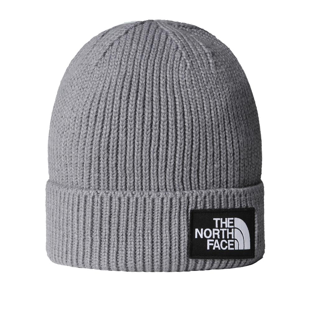 Zimná čiapka unisex The North Face Logo Box Beanie 0A8CHEDYY1 - šedý