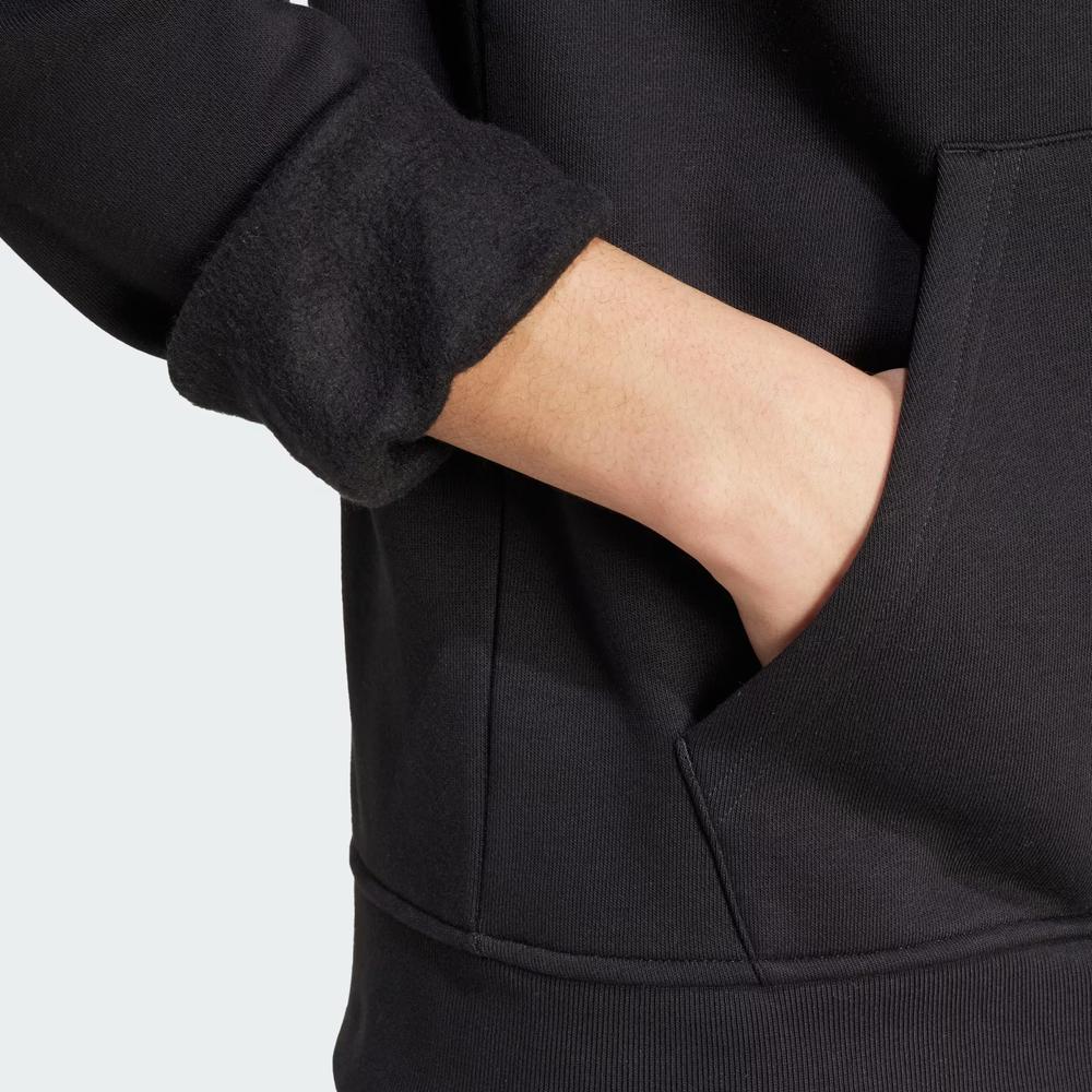 Mužský blúza adidas Originals Trefoil Essentials Full-Zip IW5791 - čierne