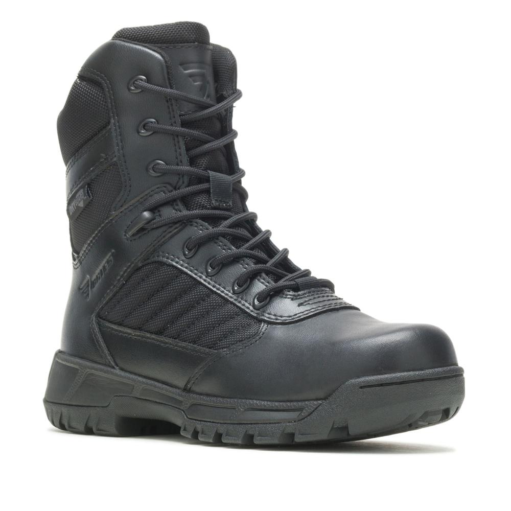 Topánky Bates Tactical Sport 2 Tall Side Zip DryGuard 03582 - čierne