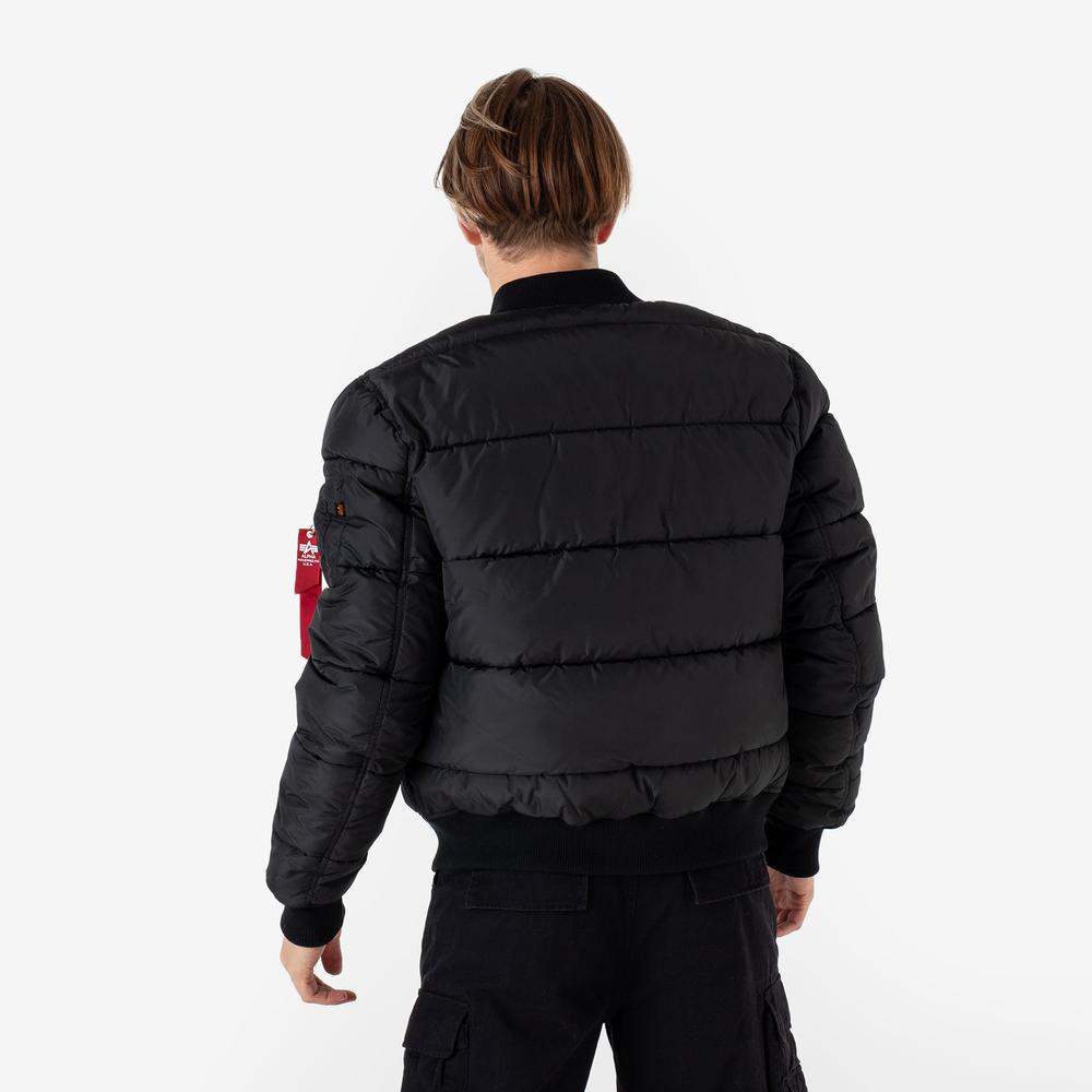 Bunda Alpha Industries MA-1 Puffer Bomber 13811603- čierne