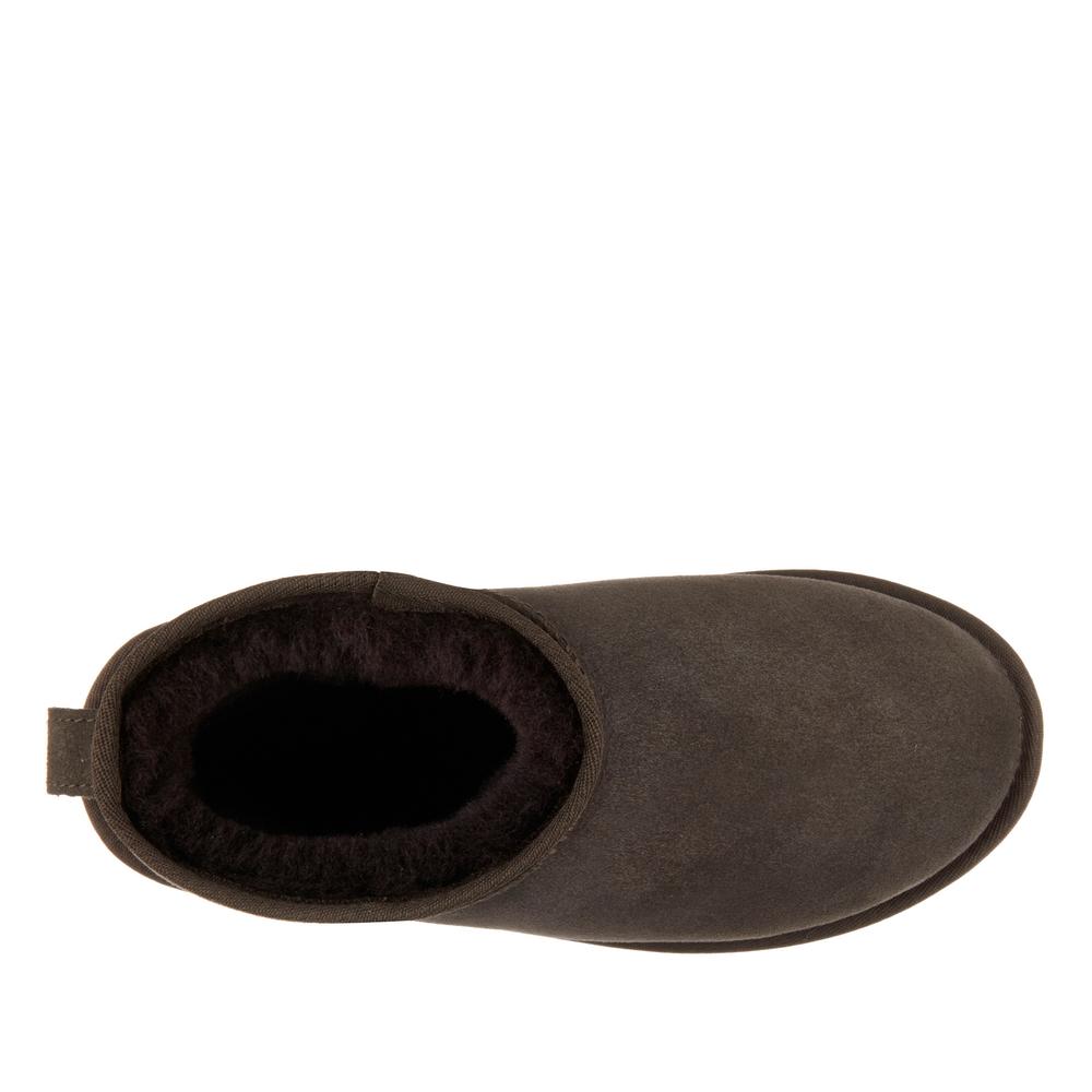 Topánky Emu Australia Stinger Micro W10937CHOC - hnedé