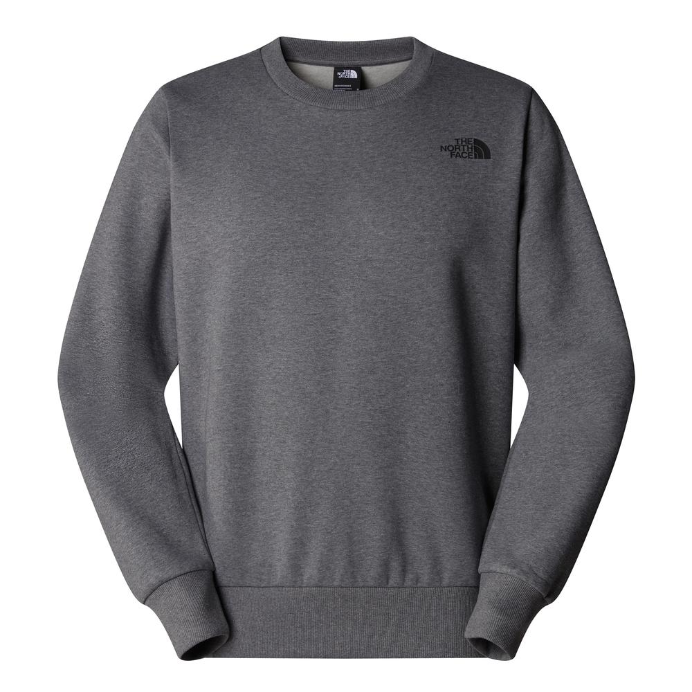Blúza pánske The North Face Simple Dome Crew 0A89FBDYY1 - šedý