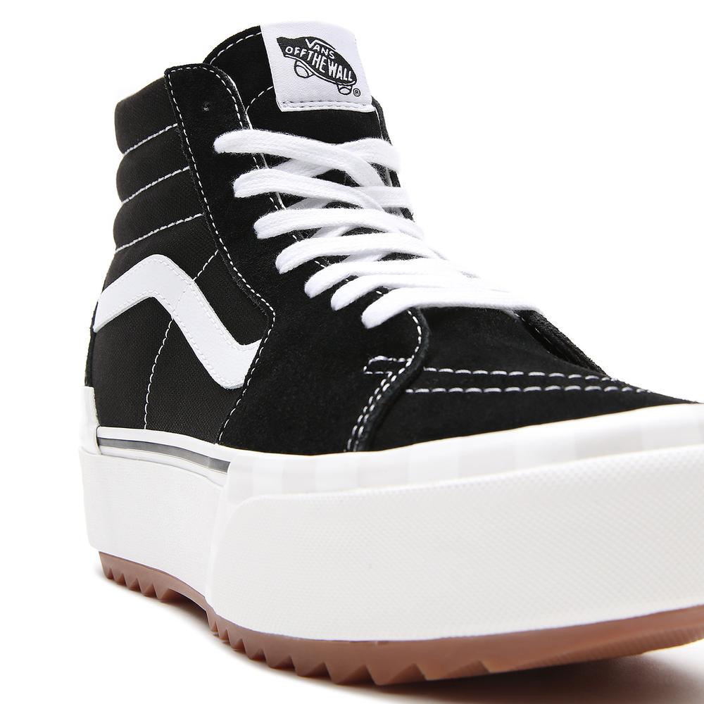 Topánky Vans Sk8-Hi Stacked VN0A4BTW5ZN1 - čierne