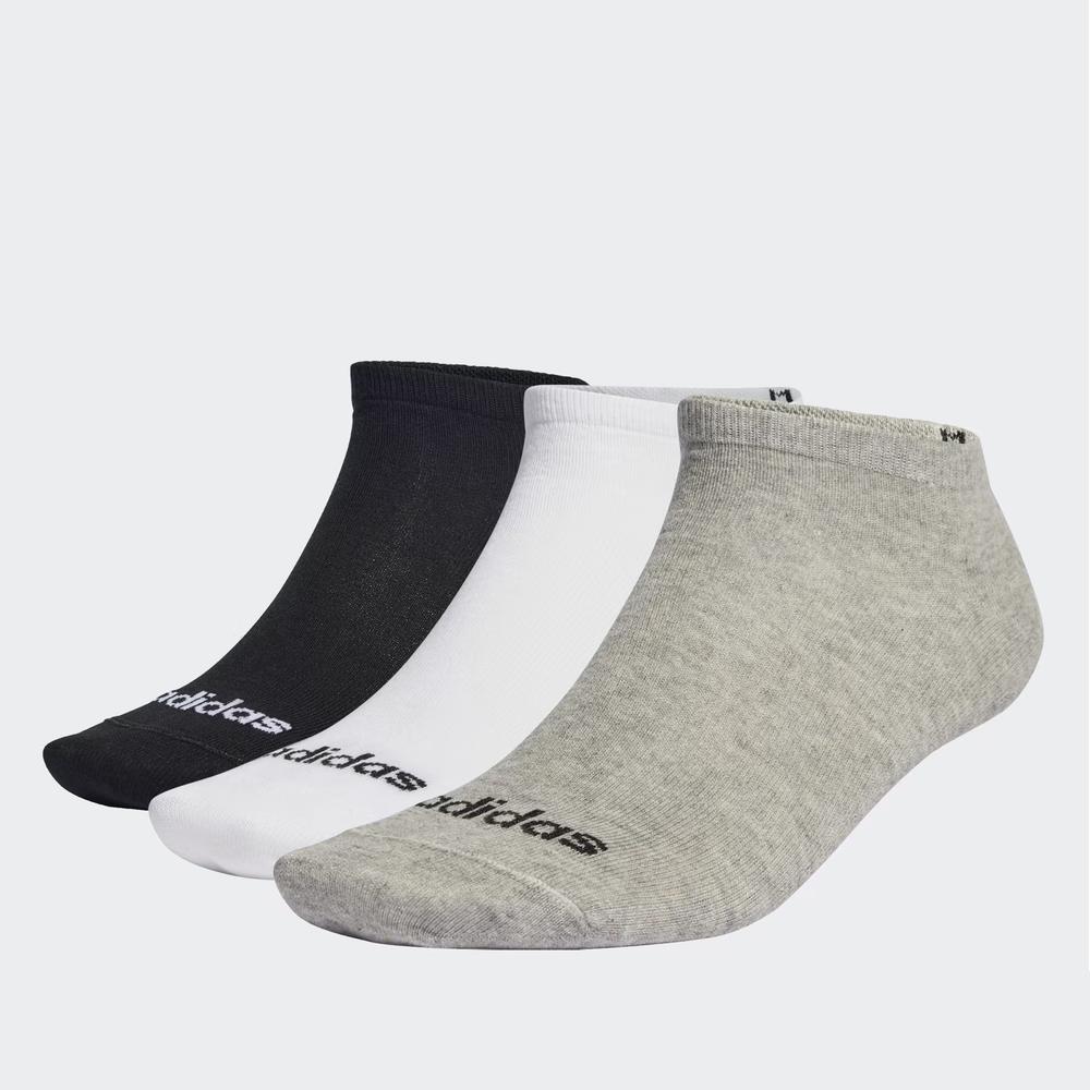 Ponožky adidas Sportswear Think Linear Low-Cut Socks 3 Pairs IC1300 - viacfarebné