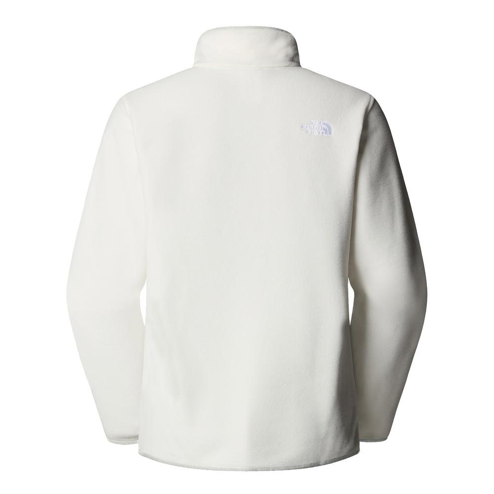 Blúza The North Face 100 Glacier 1/4 Zip Fleece 0A8D2JQLI1 - biele