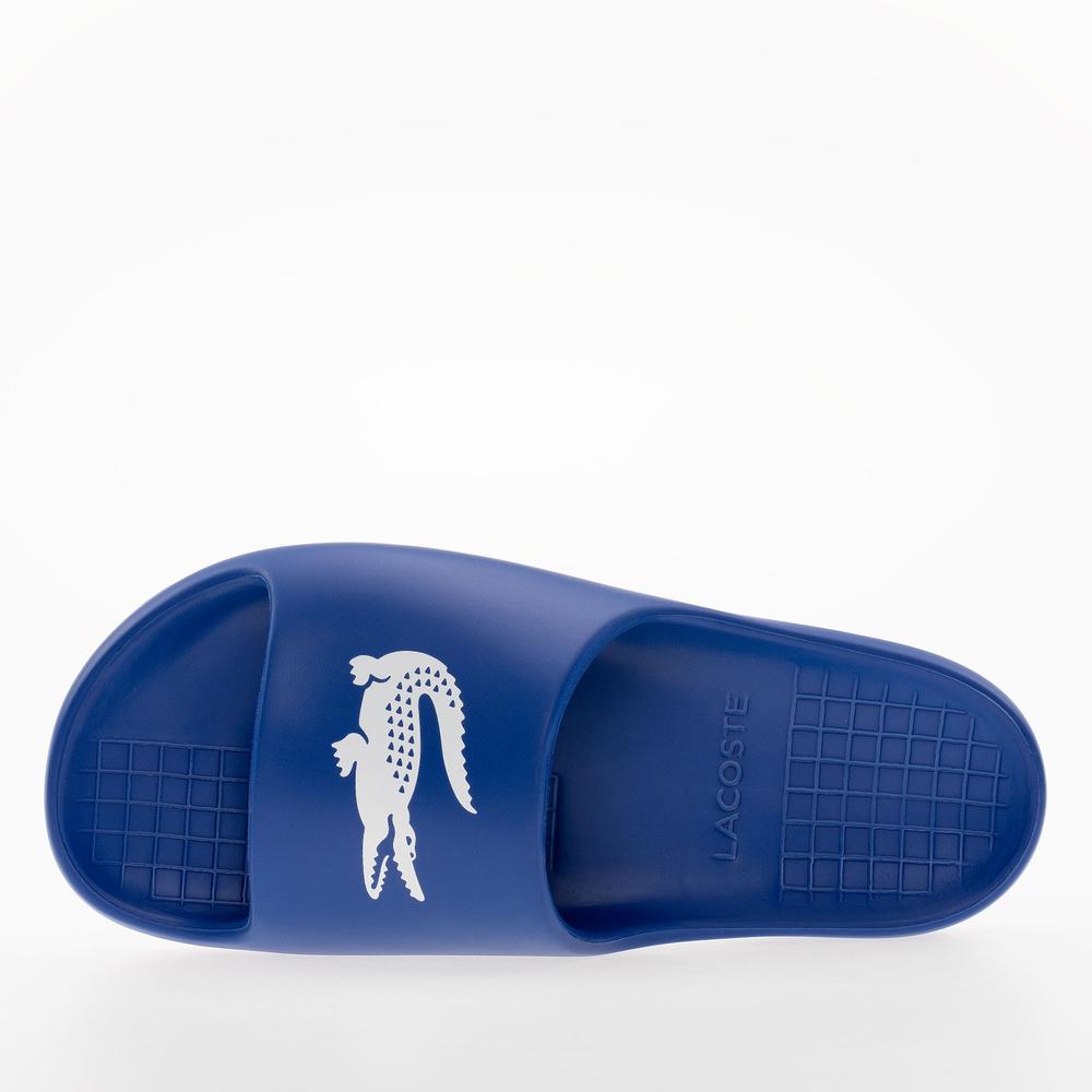 Klapky Lacoste Serve Slide 2.0 749CMA0024-221 - modré