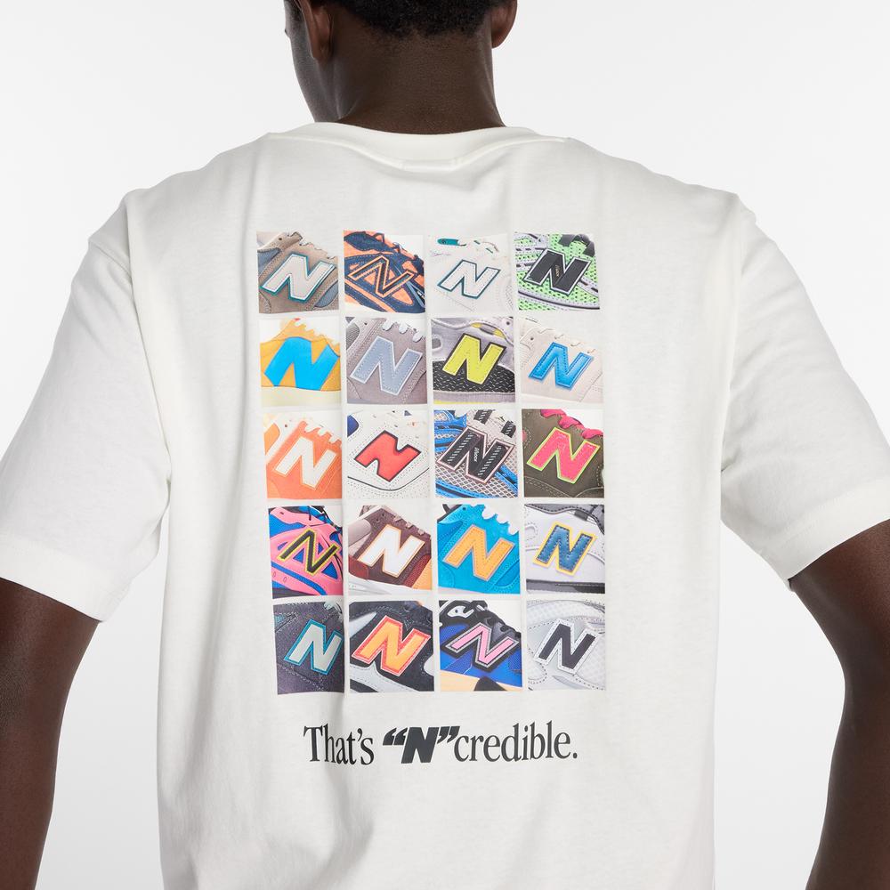 Pánske tričko New Balance MT6161TQSST - biele