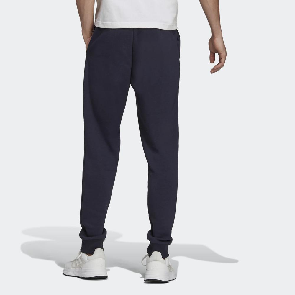 adidas Essentials Fleece Regular Fit Tapered Cuff H33664 - tmavomodré