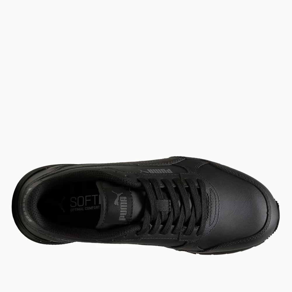 Topánky mládež Puma ST Runner V4 JR 39973601 - čierne