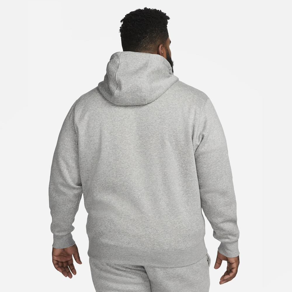 Blúza Nike Nsw Club Hoodie Fz BV2645-063 - šedý