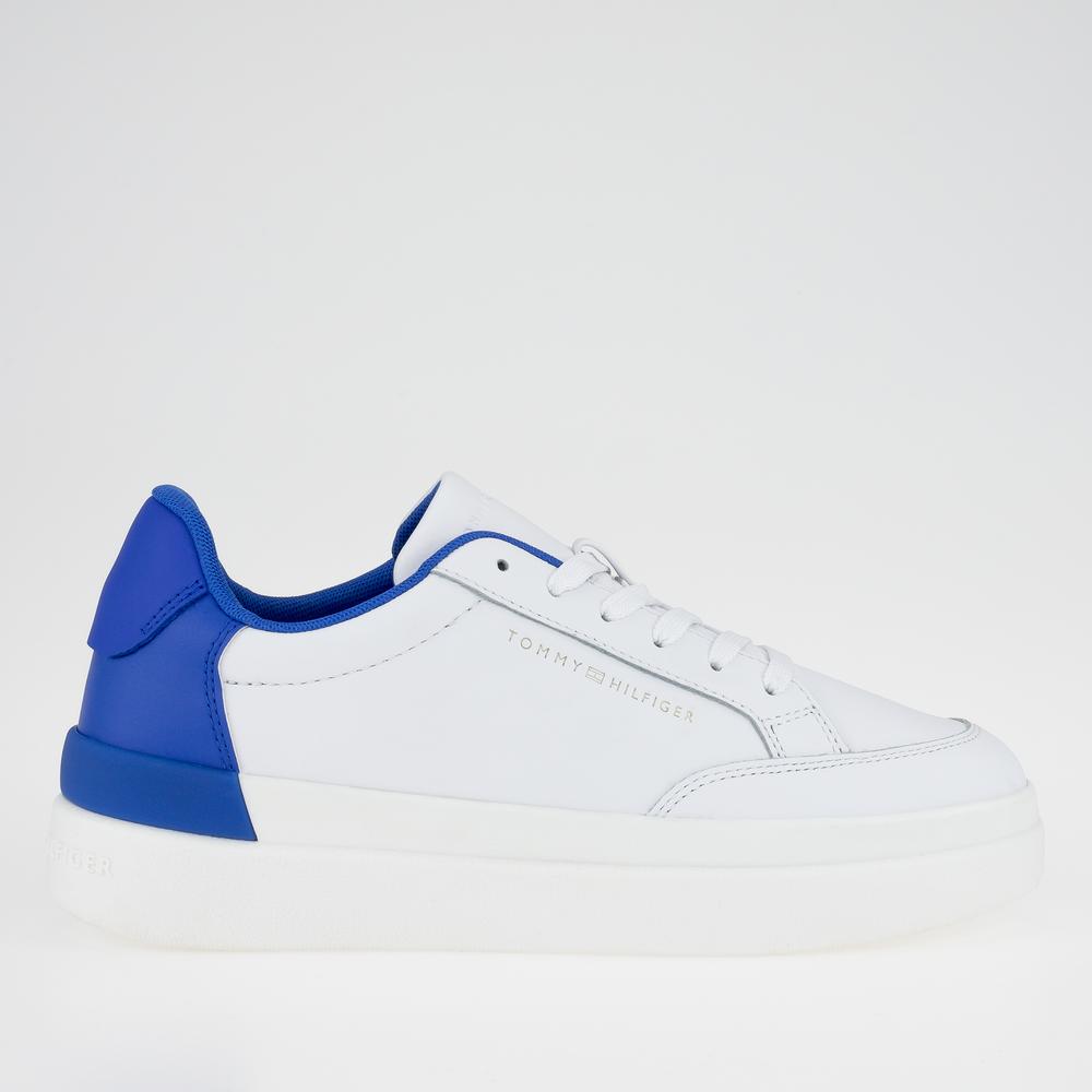 Topánky Tommy Hilfiger Feminine Sneaker With Color Pop FW0FW06896-0LA - biele