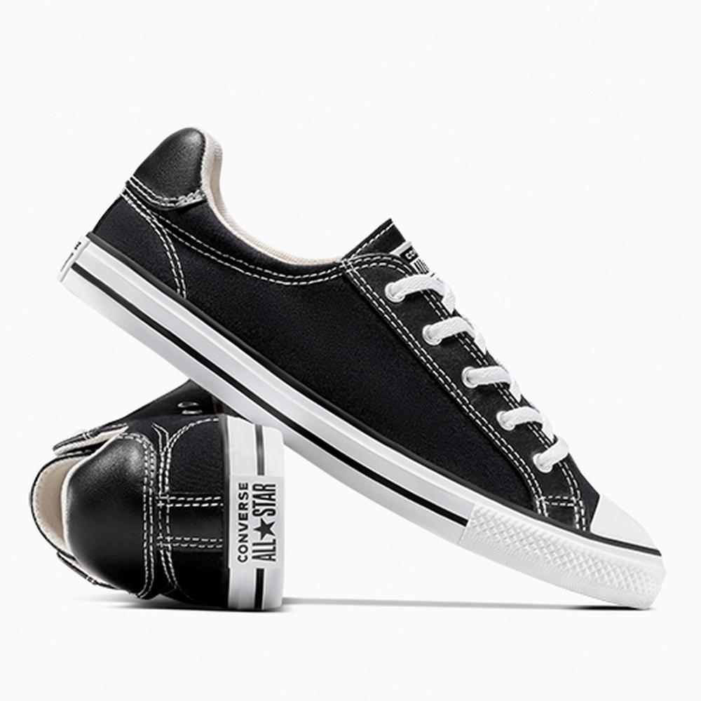 Topánky Converse Chuck Taylor All Star Dainty Lucy A12950C - čierne
