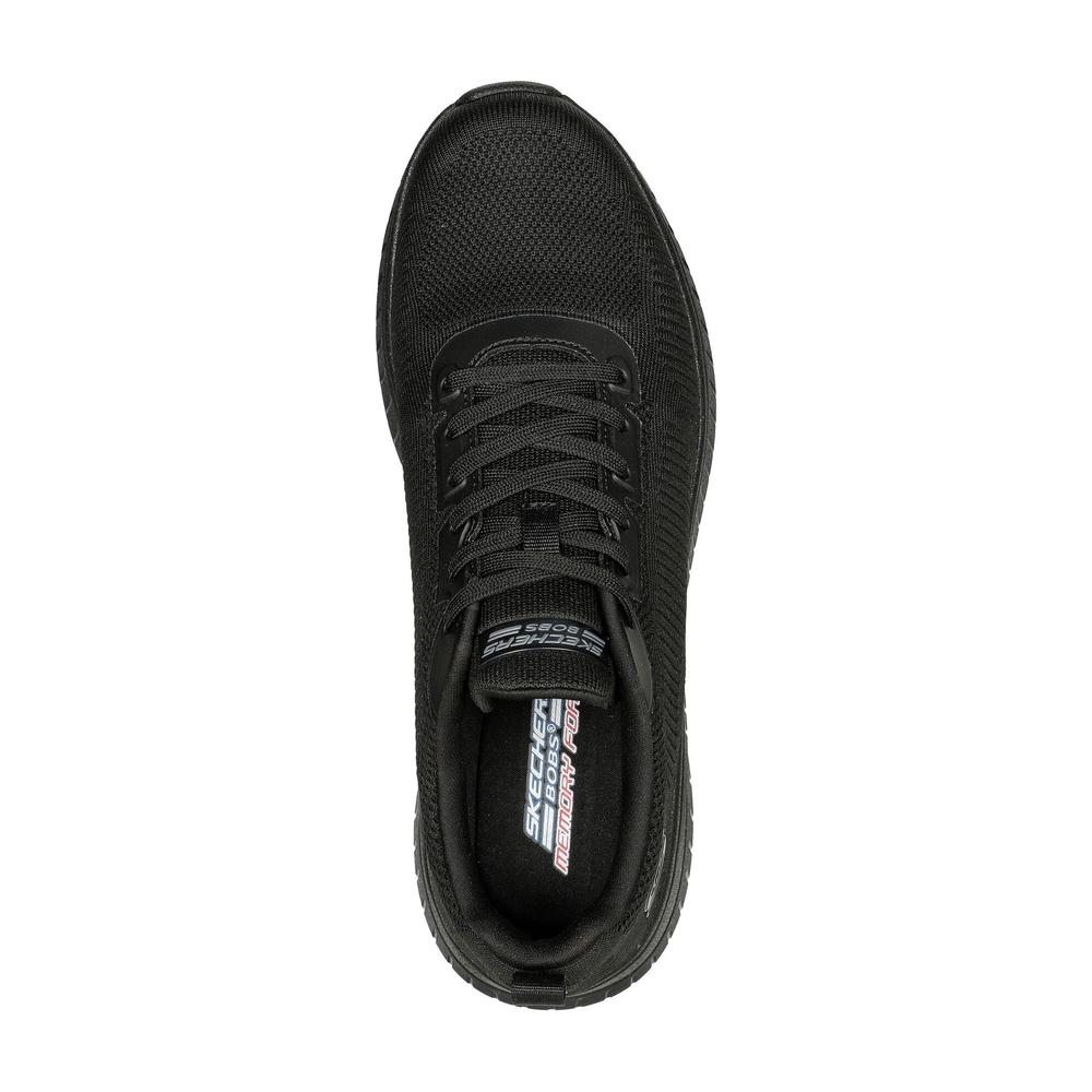 Topánky Skechers Bobs Squad Chaos Prism Bold 118000BBK - čierne