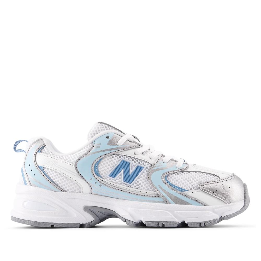Detské topánky New Balance GR530ED - biele