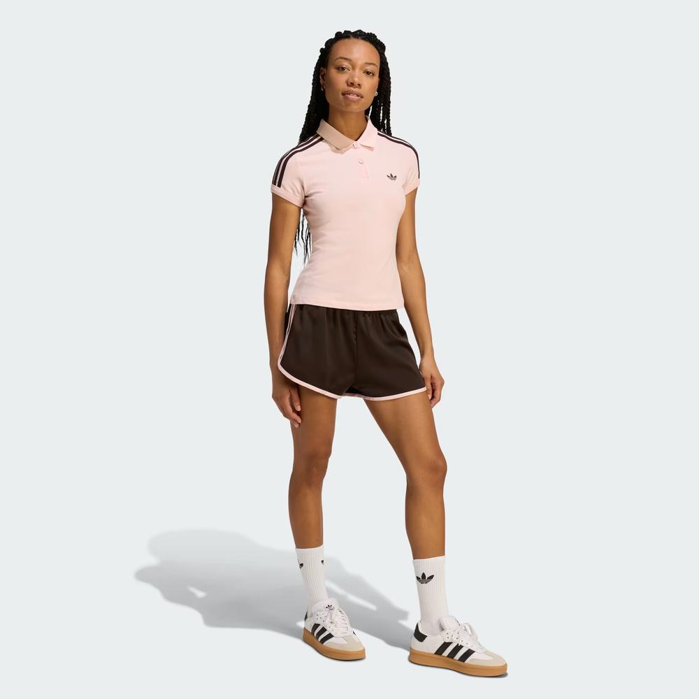 Šortky dámske adidas Originals 3-Stripes Sprinter KC9006 - hnedé