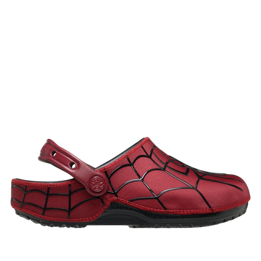 Klapky pánske Crocs Spider-Man Neo Classic Clog 211489-90H - červené
