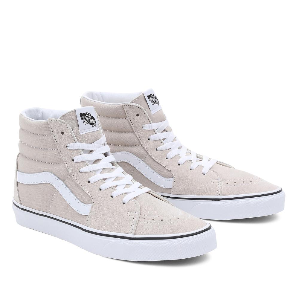 Topánky Vans Color Theory Classics Sk8-Hi VN0005U9BLL1 - béžové