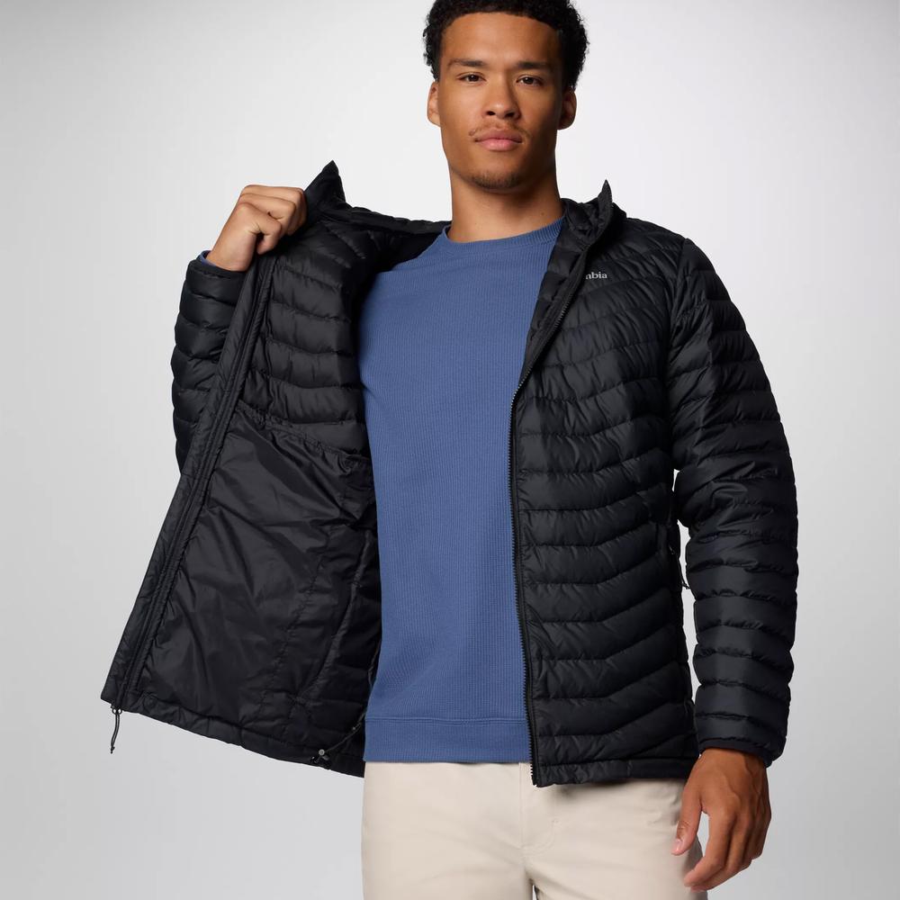 Bunda Columbia Westridge Down Hooded 2050735012 - čierne