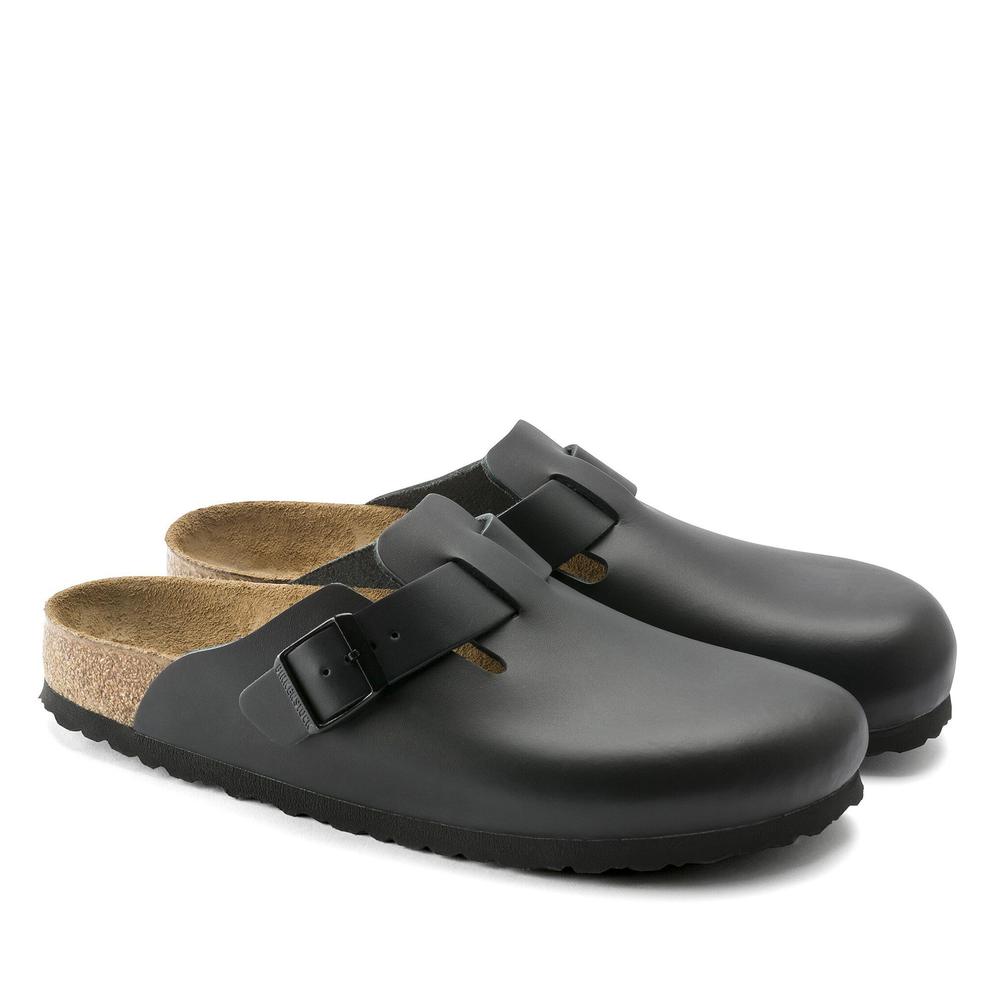 Klapky pánske Birkenstock Boston 60191 - čierne