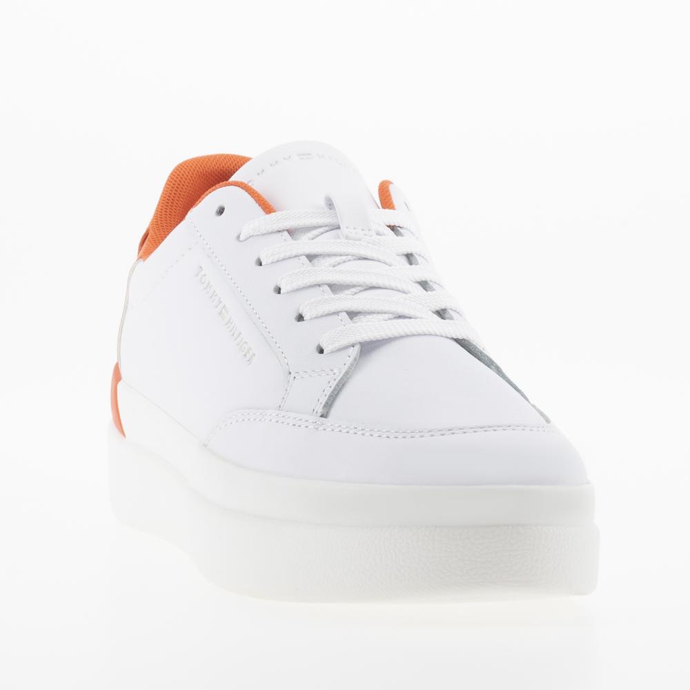 Topánky Tommy Hilfiger Feminine Sneaker With Color FW0FW06896-0K9 - biele
