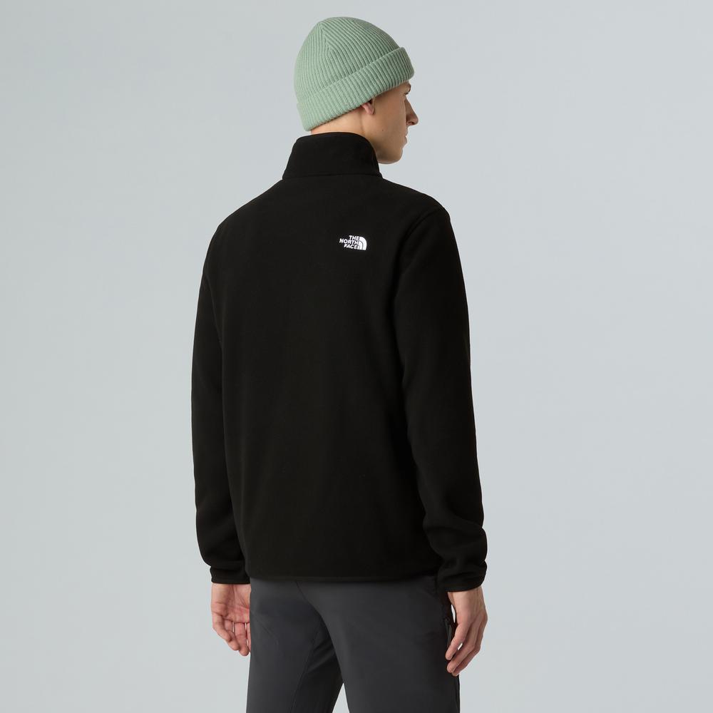 Blúza pánske The North Face Glacier 1/4 Zip Fleece 0A8D0QJK31 - čierne