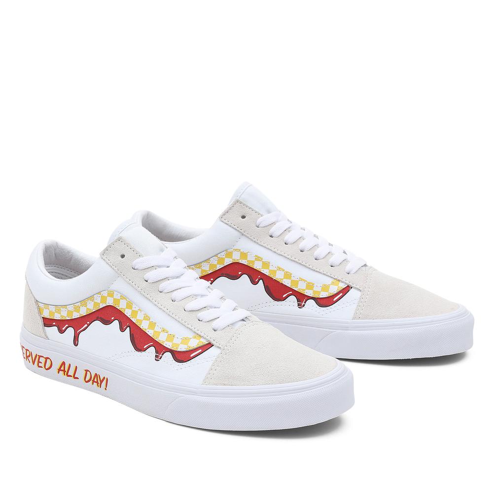 Topánky Vans Old Skool VN0A5KRSW001 - biele