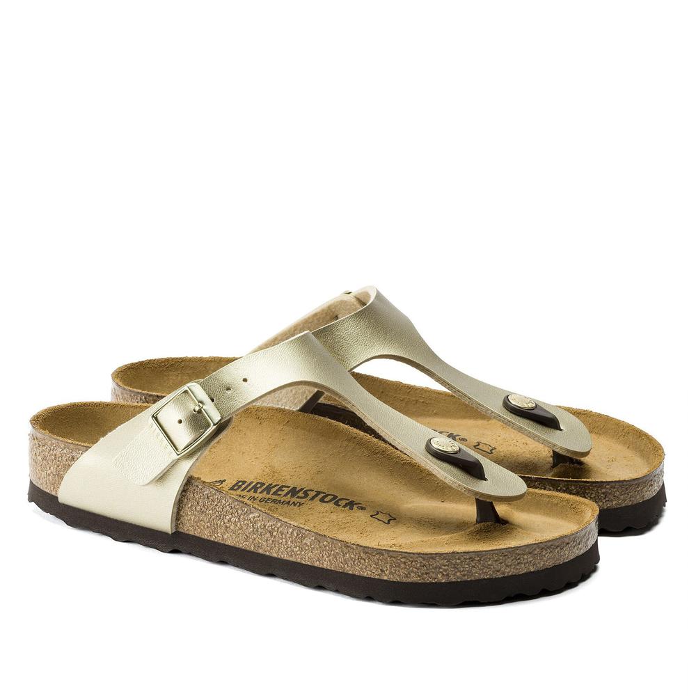 Žabky Birkenstock Gizeh 1016109 - zlato
