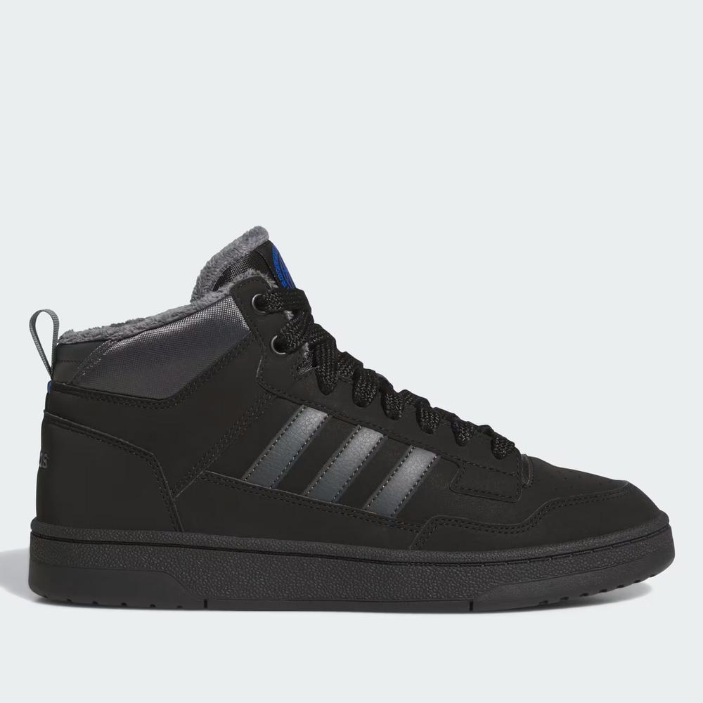 Mužský topánky adidas Sportswear Rapid Court Mid Winterized JR0170 - čierne