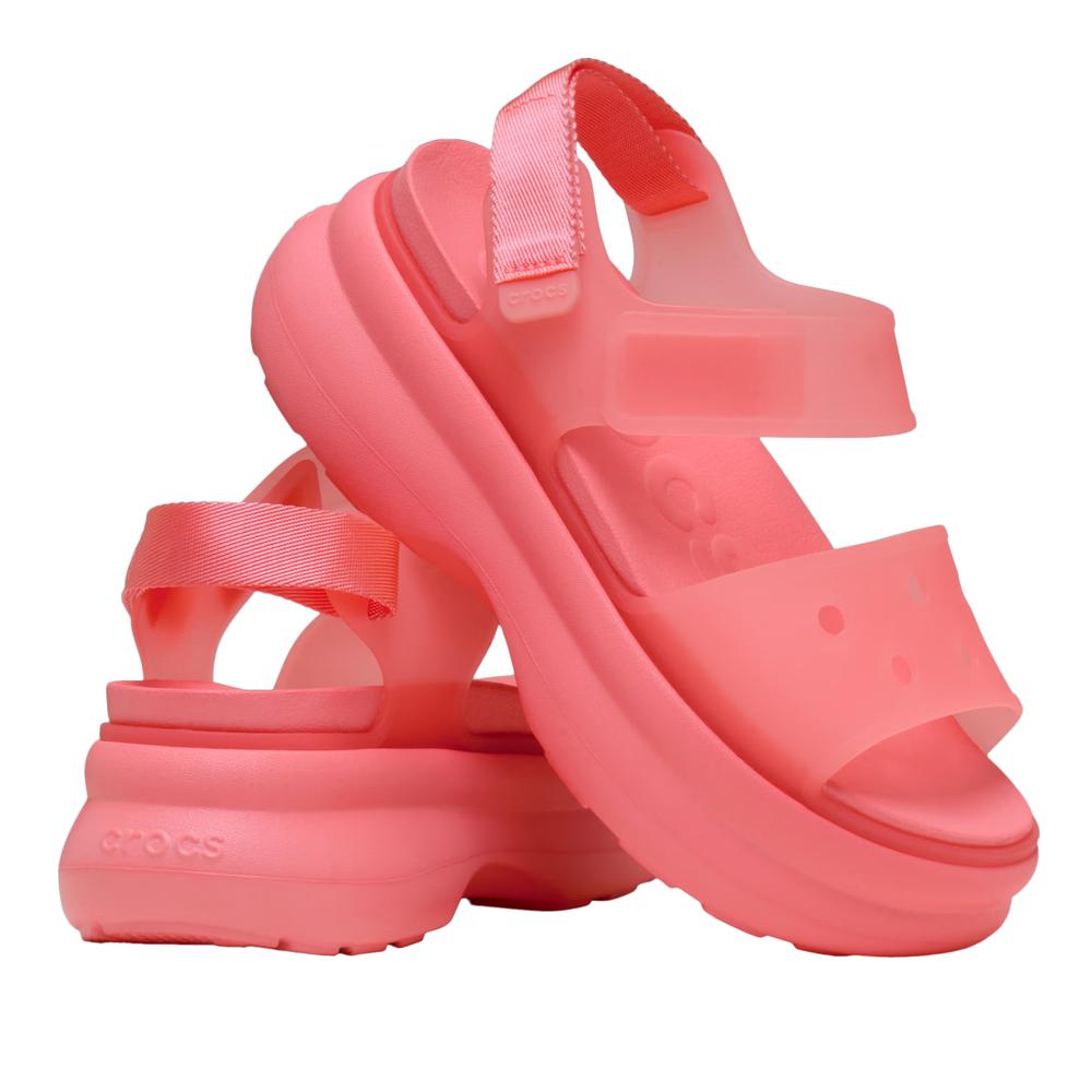 Dámske sandále Crocs Soho Frosted Y-Strap 212651-6UI - ružové