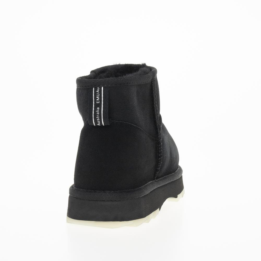 Topánky Emu Sharky Micro Womens Sheepskin W12548BLAK - čierne