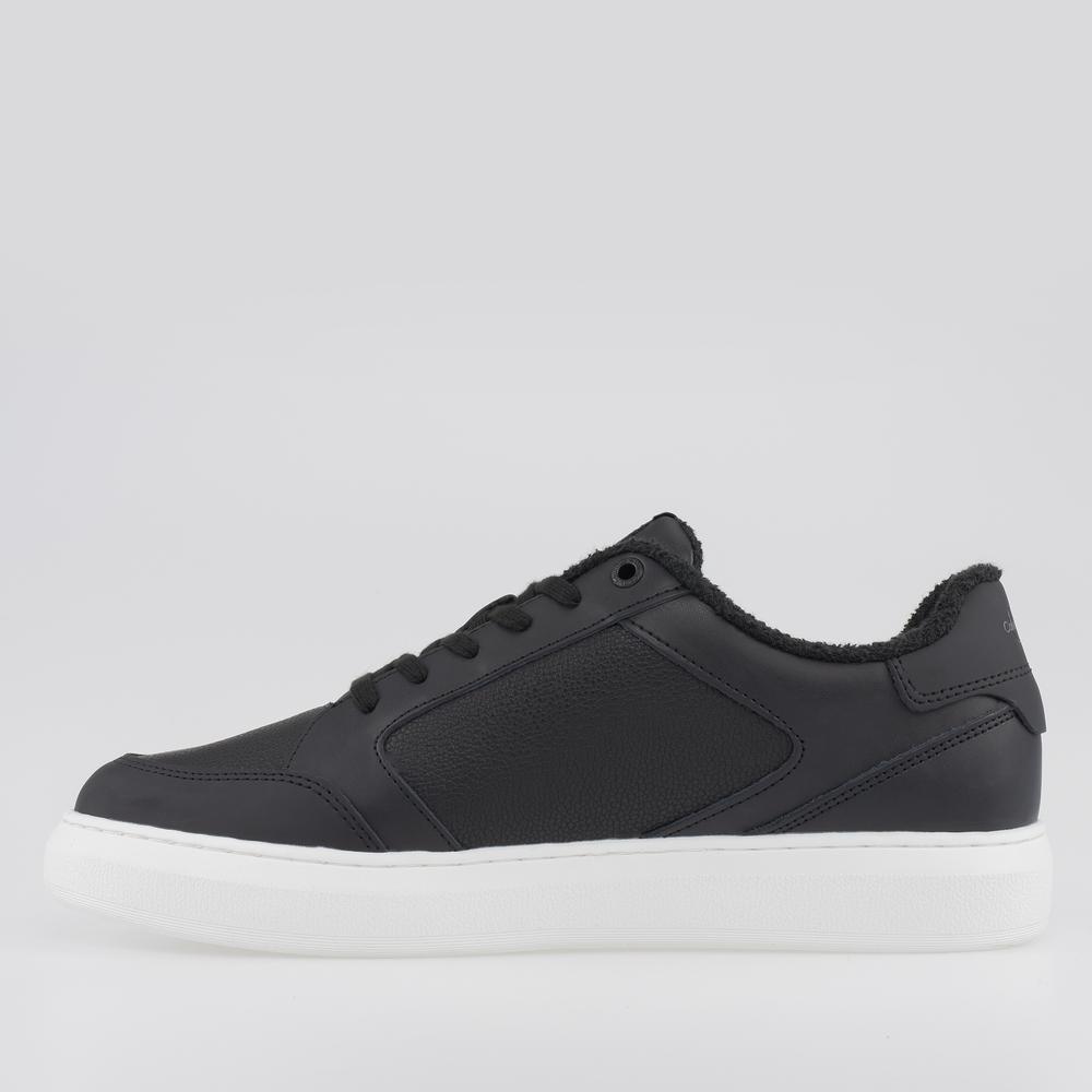 Topánky Calvin Klein Casual Cupsole Lth-Pu Mono YM0YM00573-0GJ - čierne