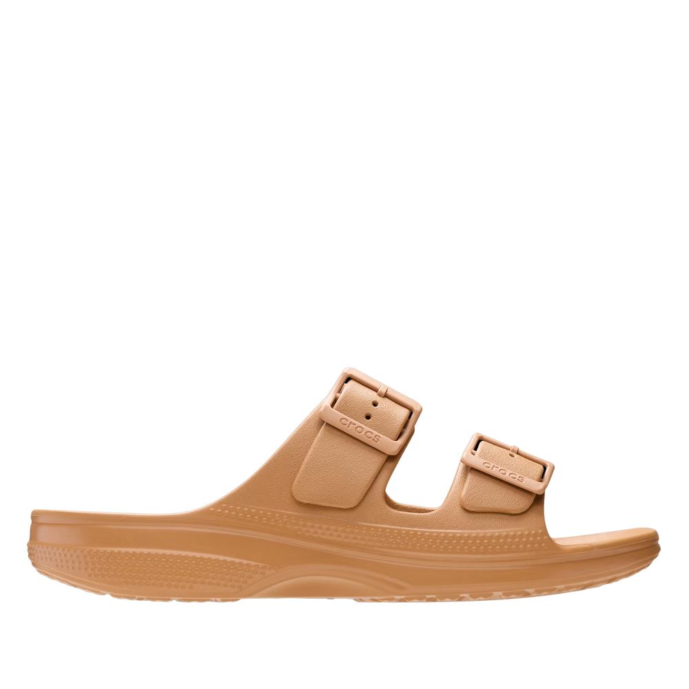 Pánske klapky Crocs Saturday Sandal 212245-2HI - pomarančové