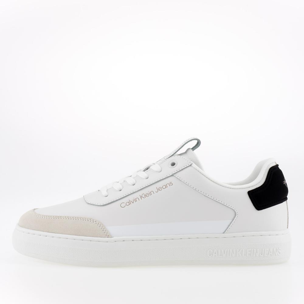 Topánky Calvin Klein Casual Cupsole YM0YM00670-0K6 - biele